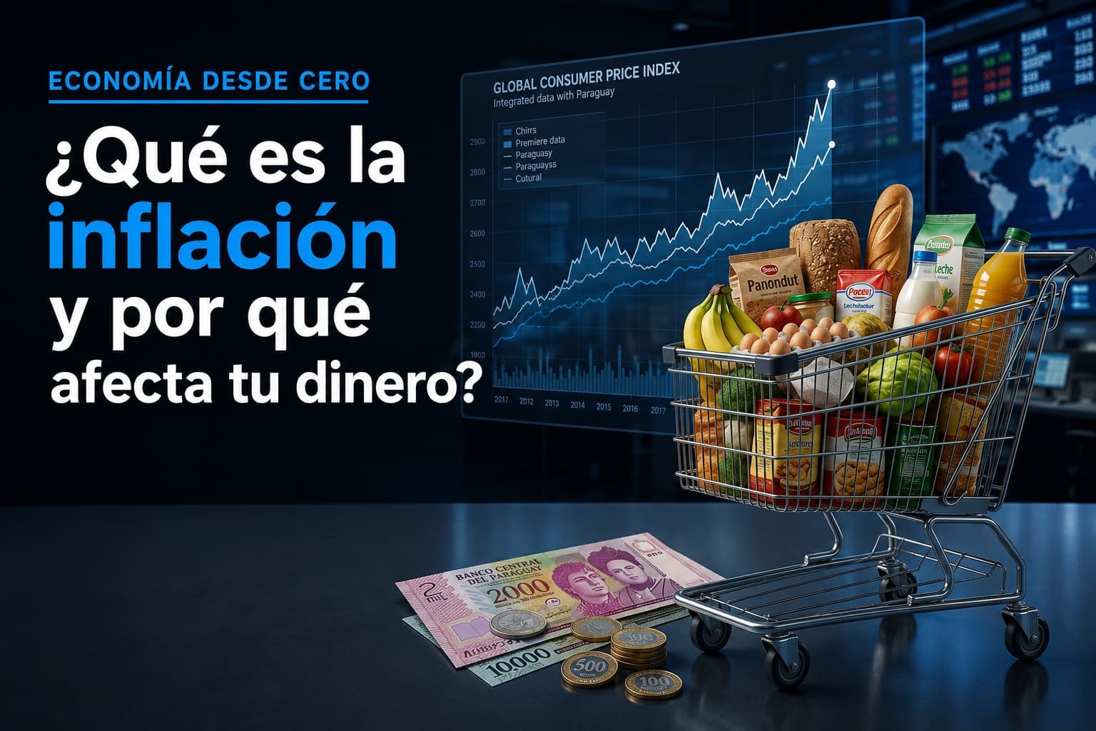 ¿Qué es la inflación? Explicación sencilla con ejemplos